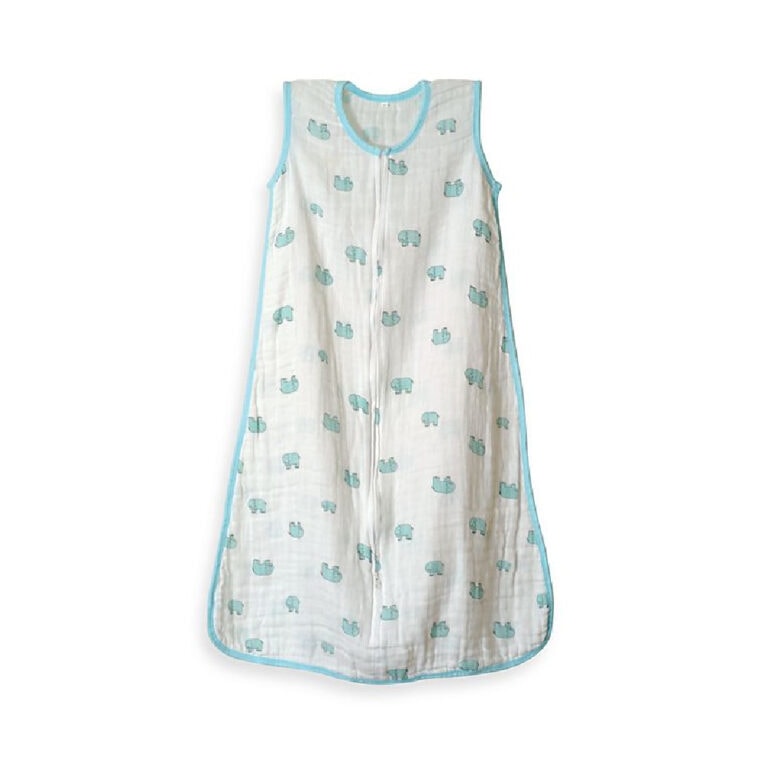 Muslin Baby Sleep Sack With Feet - Sleeveless Wearable Blanket, 100% Cotton, For 6 Months To 4 Years - View #4