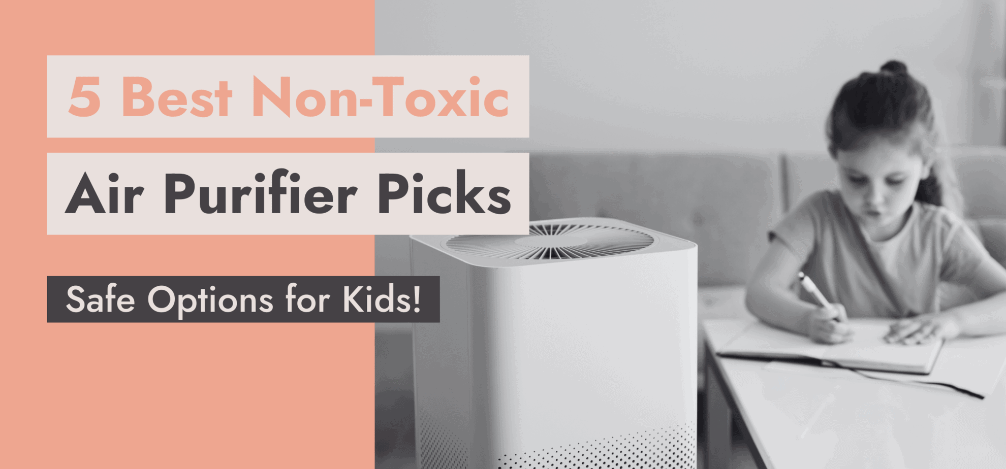 5 Non Toxic Air Purifier Picks in 2023 [Safer for Kids]